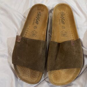 biostep suede made in spain Slide Sandals